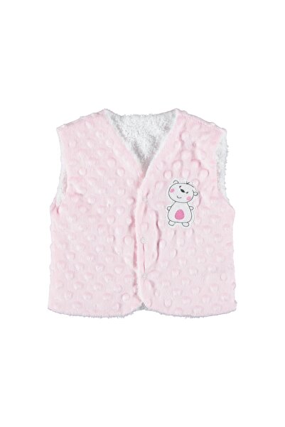 Buqete WELSOFT CHICKPEA VEST WITH BEAR EMBROIDERED