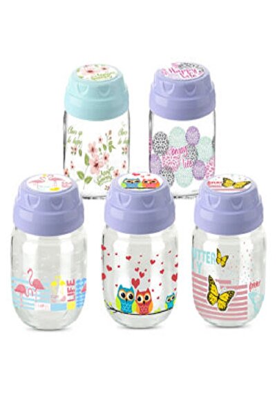 Kazanabil TİTİZ VİNTAGE DEKORATİF DESENLİ KAVANOZ 425CC