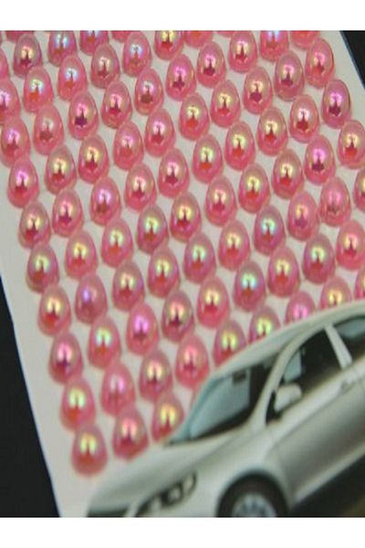 Kazanabil ADHESIVE PEARL APPEARANCE DECORATION STONE PINK