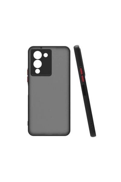 Gpack İnfinix Note 12 Kılıf Hux Kamera Korumalı Silikon Siyah