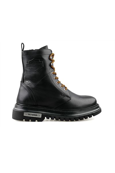Harley Davidson Dearie Men's Daily Leather Boots 021M100570-BLACK-DERI Black