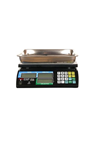 POS START Posstart Smart Terazi | Bilgisayar Bağlantılı (RS232) 30kg 5gr