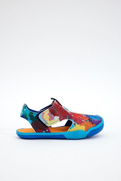 Dudino Sandale multicolore pentru copii cu velcro cu model Queen pentru fete
