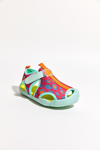 Dudino Pembe Kız Shine Kaydırmaz Taban Deniz Ayakkabısı