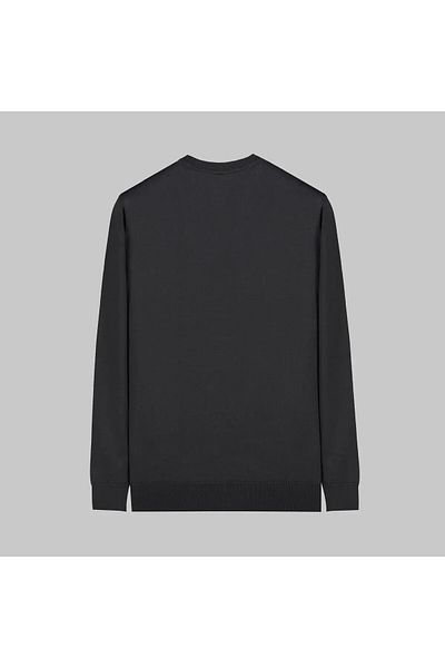 Sarar INTERVIEU SLIM FIT CREW GÂT ANTRACIT PULOVER DE tricotaje