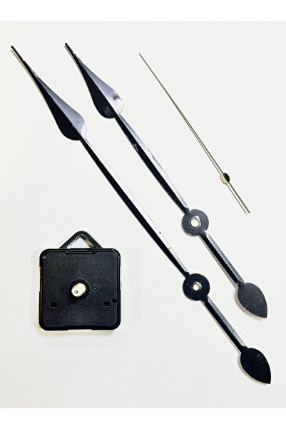 Mgs Mekanizma duvar saati mekanizma set siyah takım