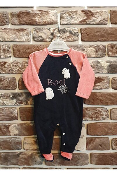 Bebitof İnce Kadife Bebek Patikli Tulum