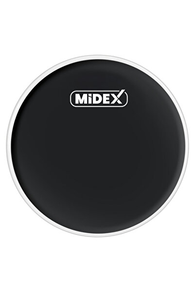 Midex DR-8BK Siyah Renk 8 İnç Bateri Davul Tom Derisi Drumhead 8'' inch (20.32 cm)