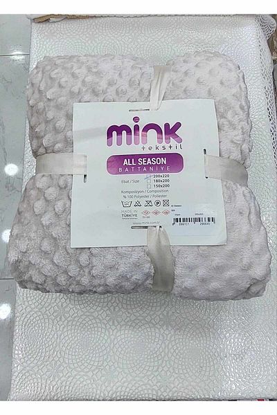 KÜBRAHOME'S Welsoft Mink Chickpea Blanket