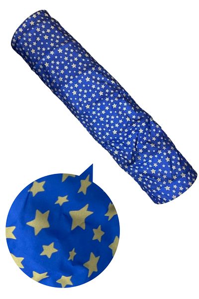 Miyav Star Pattern Long Cat Tunnel 125 Cm Safe Cat Playground Foldable Durable Cat Tunnel