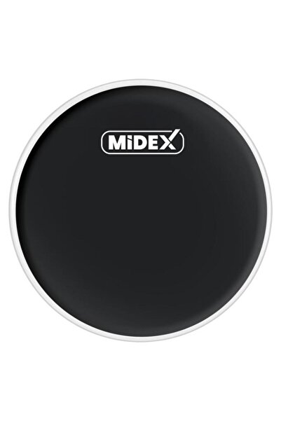 Midex DR-13BK Siyah Renk 13 İnç Tom Bateri Davul Derisi Drumhead 13'' inch (33.02 cm)