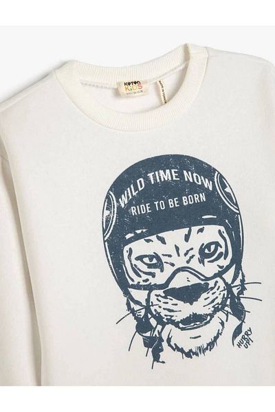 Koton 4wkb10214tk Boy Sweat Beige