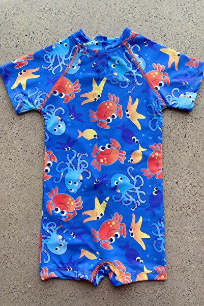 Starinci Mayo Μαγιό μαγιό με σορτς Παιδικό μοτίβο καβουριών