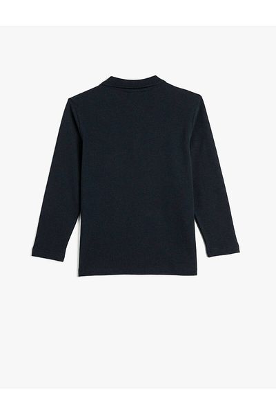 Koton 4wkb10107tk Boy's Sweat Navy Blue