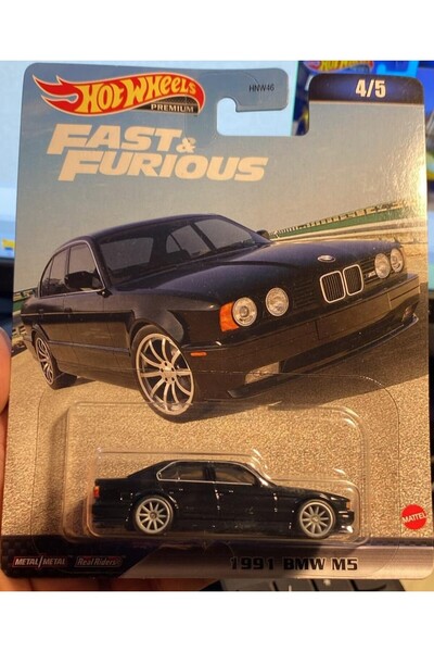 HOT WHEELS FAST FURIOUS 1991 BMW M5 1:64 Ölçek Hotwheels Premium