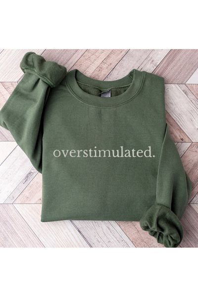 Teknik Overstimulated Printed - Oversized φούτερ