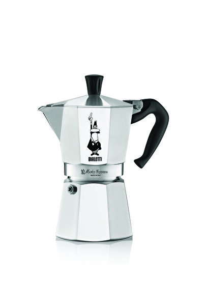 Genel Markalar Moka Express 4 Cup Mokapot ( Moka Express 4 Cup Classic Alumin...