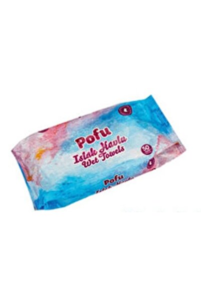 POFU Islak Havlu Mendil 50 li 5 Adet