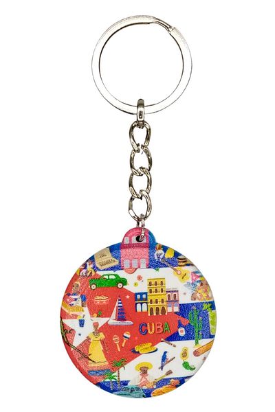 Dünyadan Hediyeler Cuban Themed Keychain Lid Opener