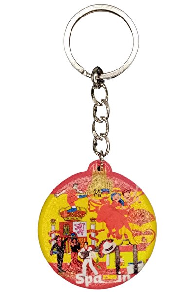 Dünyadan Hediyeler Spain Themed Keychain Cover Opener