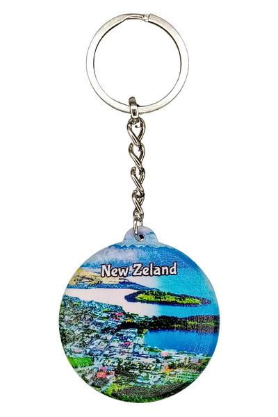 Dünyadan Hediyeler New Zealand Themed Keychain Cover Opener
