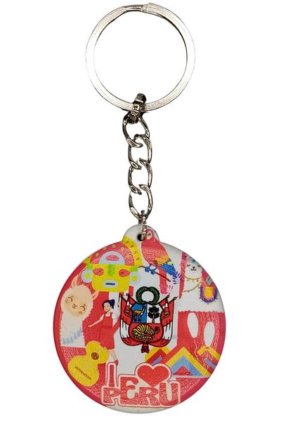 Dünyadan Hediyeler Peru Themed Keychain Cover Opener