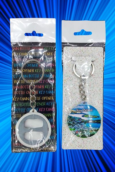 Dünyadan Hediyeler New Zealand Themed Keychain Cover Opener