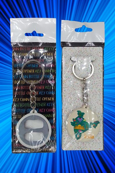 Dünyadan Hediyeler India Themed Keychain Cover Opener