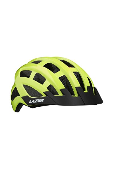 Lazer Kask Yetişkin Neon Sarı Compact Lazer