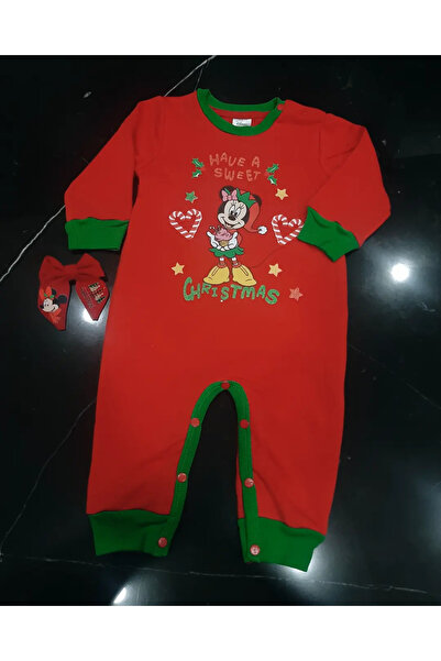 Disney kız bebek yılbaşı bebek tulum