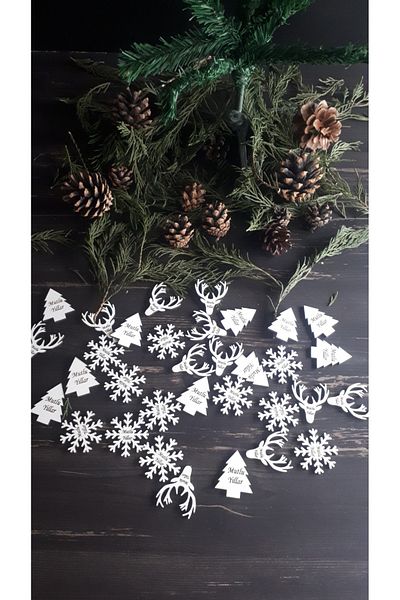 hoby shop Christmas-Christmas Ornament -Christmas Tree Ornament- Christmas Pine Tree Ornament-Christmas Snowflake Runner -Runner
