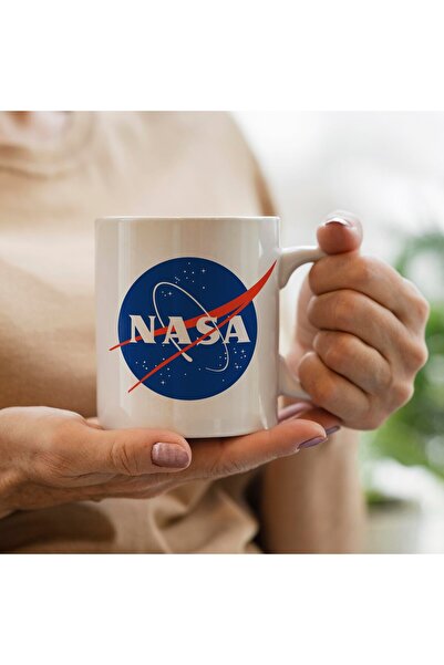 qoeuyl boutique Nasa Uzay Temalı Baskılı Kupa Bardak