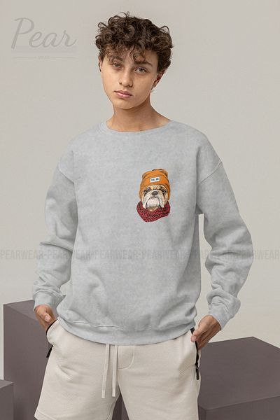 Pear Wear Ανδρικό φούτερ με στάμπα Cooldog