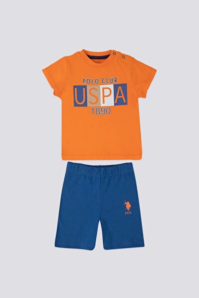 U.S. Polo Assn. قاعدة. بولو أسن. مجموعة رعاية الطفل التي شيرت