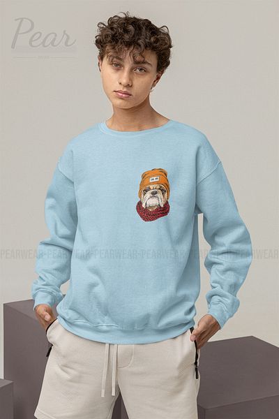 Pear Wear Ανδρικό φούτερ με στάμπα Cooldog