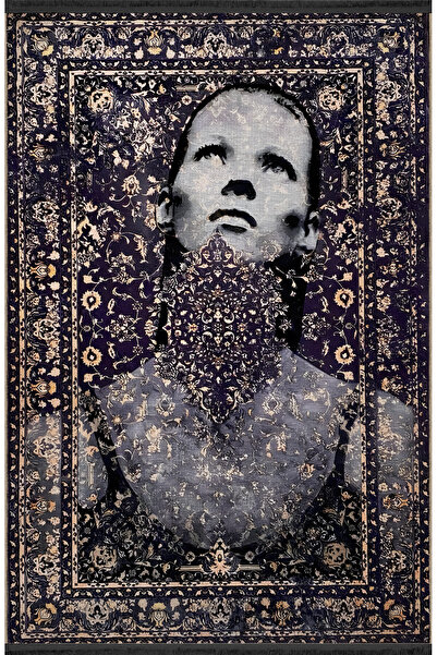 Rugs Modern Halı Δημιουργικό μοντέρνο διακοσμητικό χαλί με πολύχρωμο μοτίβο α...