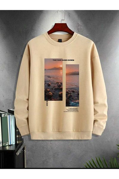 Elvino Τυπωμένο υπερμεγέθη Unisex Sweat