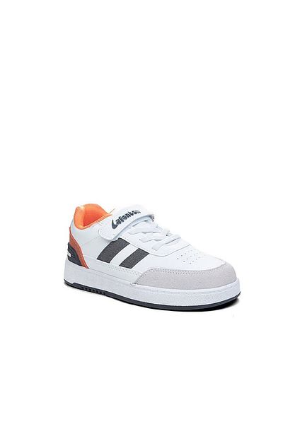KunduraHane Pantofi sport pentru copii, cu închidere cu velcro, cu talpă plată