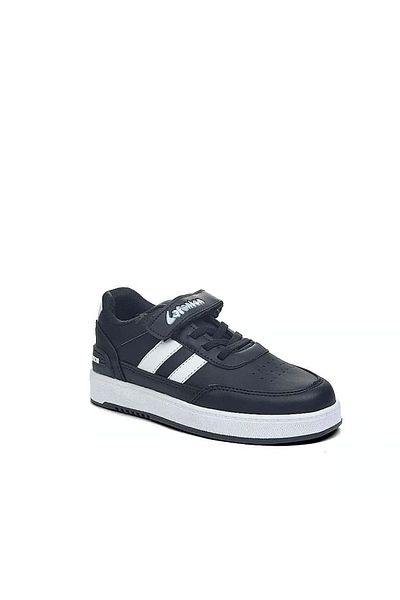 KunduraHane Pantofi sport pentru copii, cu închidere cu velcro, cu talpă plată