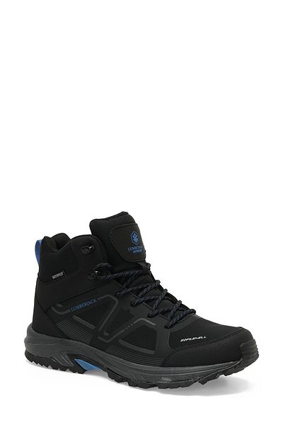 lumberjack NORDA HI 3PR Μαύρες ανδρικές μπότες εξωτερικού χώρου