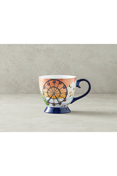 English Home Ayşık Sun Set - New Bone China Mug, Colorful