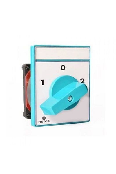 Metop 3x40A 1-0-2 Three Phase Pole Changer Switch MT029-40A