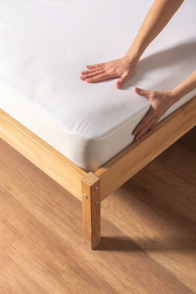 Salbace Micro Fitted Liquid Proof Mattress Protector Mattress Pad