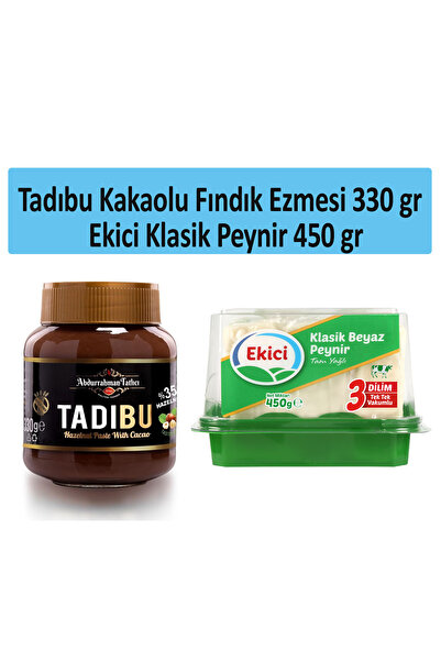 EKİCİ Abdurrahman Tatlıcı Tadıbu 330 gr X Ekici Klasik Beyaz Peynir 450 gr