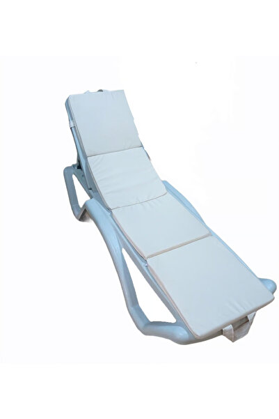 IRMAK MOBİLYA Plaj Minderi Plaj Yatağı Katlanır Yatak Şezlong Minderi Su Geçi...