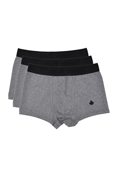 ADAM BOXES مجموعة من 3 قطع من Boxer Trunk Neo-cosy - أنثراسايت، أسود