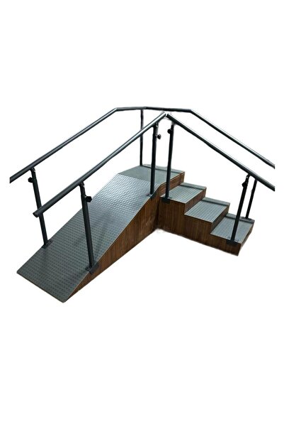 Medikalbirlik Rampalı Kaymaz Taban Egzersiz Kürsüsü Merdiveni