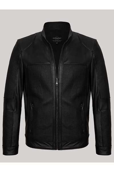 Derimont's Men's Leather Coat-EM02036