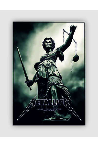 METALLİCA 2019 Vintage Wall Poster - Wall Decor - Thick Paper - Frameless