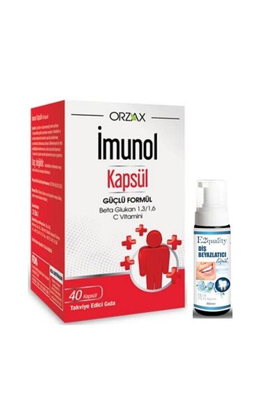 Ocean Orzax Immunol 40 Capsules - Dental Whitening Amineum